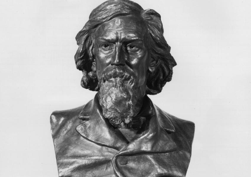 Bronze Bust of George Inness